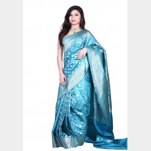 Silk Katan Sharee from Tangail with blouse piece